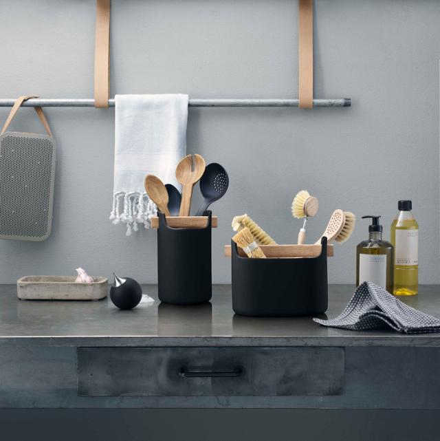 Soap dispenser - Silicone - Black