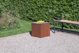 FireCube fire pit - Corten steel