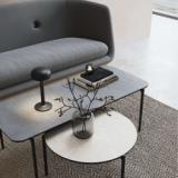 Savoye lounge table - Ø60 cm - 42 cm - Ceramic black