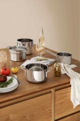 Cookware set - Four pcs. - Stainless steel