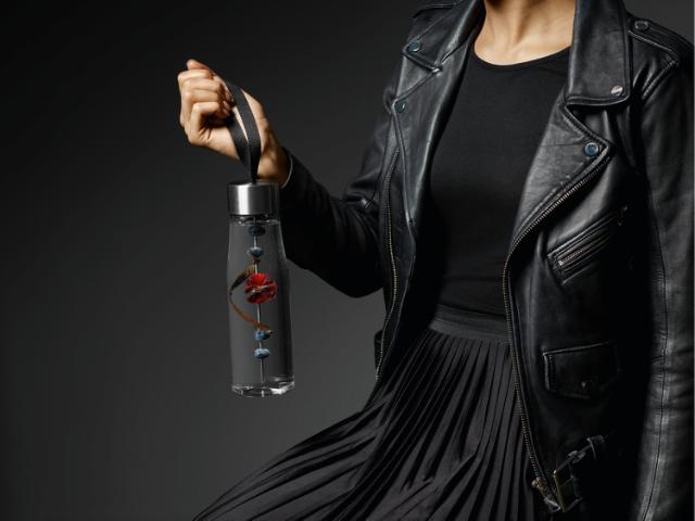 MyFlavour drinking bottle - 0.75 liters - Black