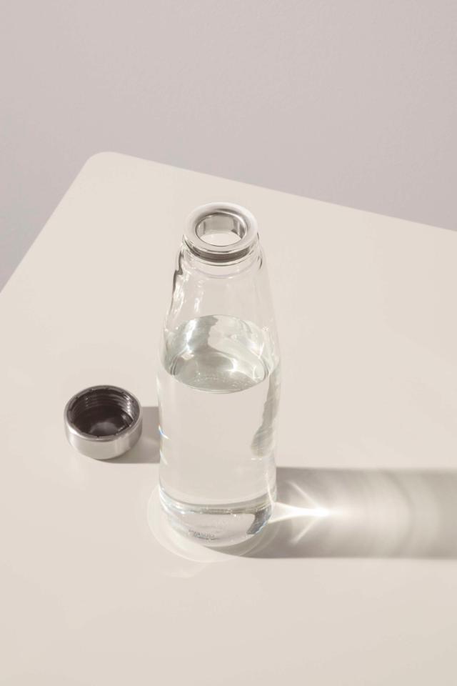 Glaskaraffel - 1,3 liter - med skruelåg