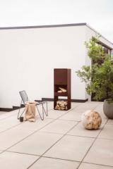 Brasero de jardin FireBox - Acier Corten