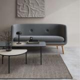 Savoye lounge table - Ø90 cm - 42 cm - Ceramic grey