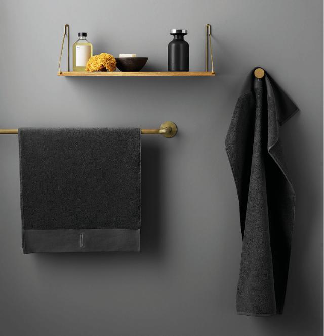 Serviette de bain - Oeko-tex® - Dark grey