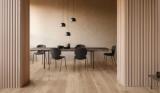 Taffel dining table - Black - 90x200/320 cm