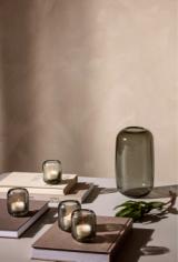 Acorn tealight holder - 2 pcs - Stone