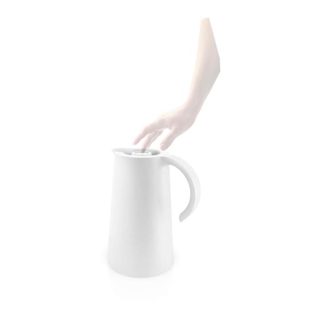 Rise Isolierkanne - 1 Liter - Weiß