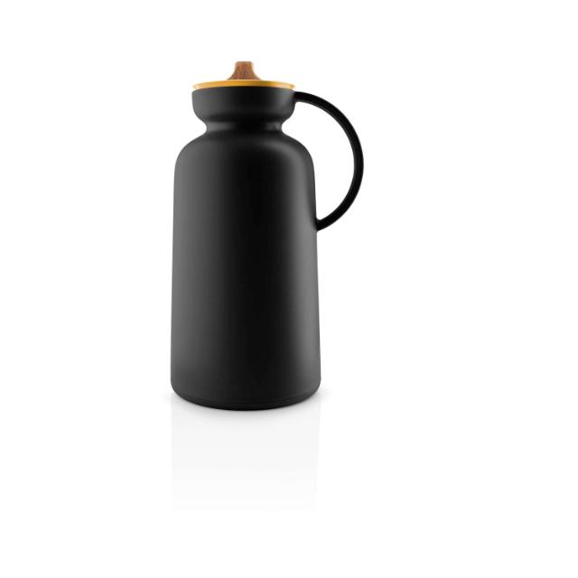 Silhouette vacuum jug - 1 liter - black / brass