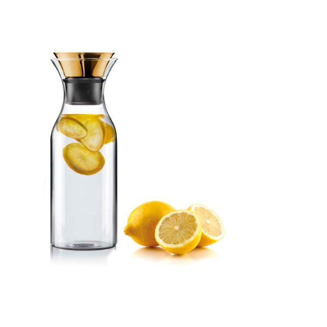 Product_Photo_1 Kylskåpskaraff med vipplock mässing - 1 liter
