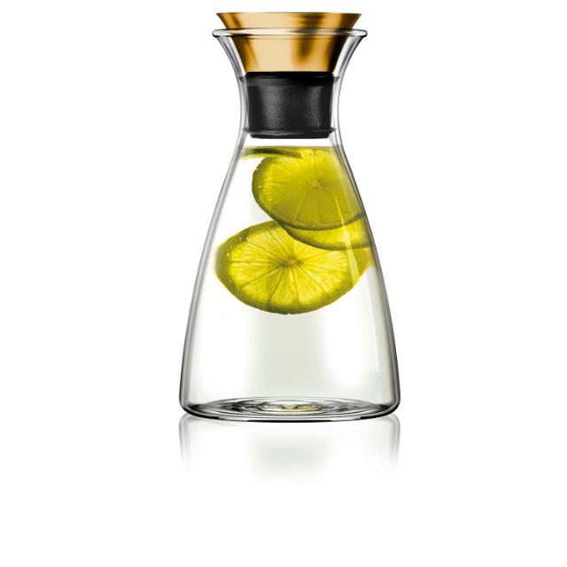 Carafe with brass lid - 1 liter