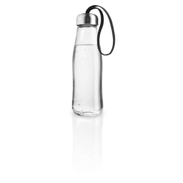Product_Photo_1 Glass drinking bottle - 0.5 liters - Black