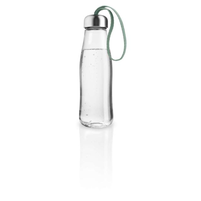 Glassdrikkeflaske - 0,5 liter - Faded green