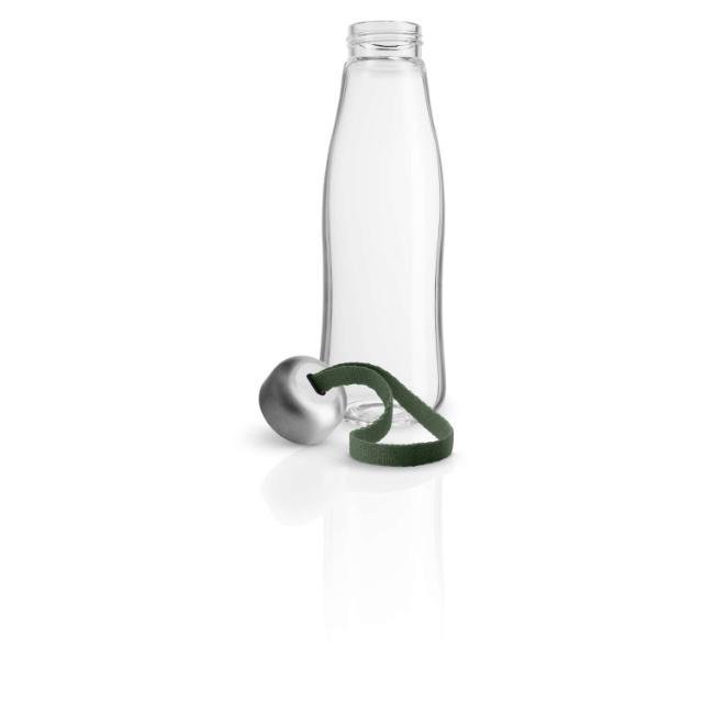 Glass drinking bottle - 0.5 liters - Cactus green