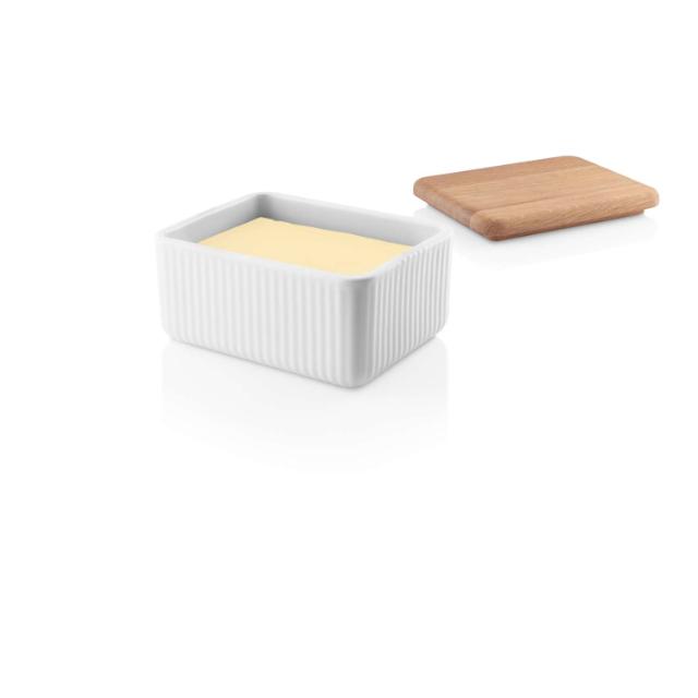 Butter dish - Legio nova - with oak lid