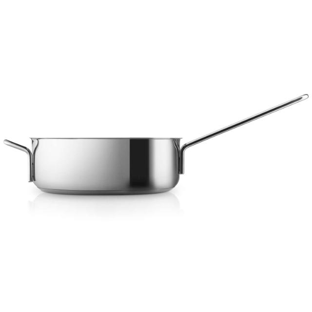 Sauté pan - 24 cm - Stainless steel, No coating