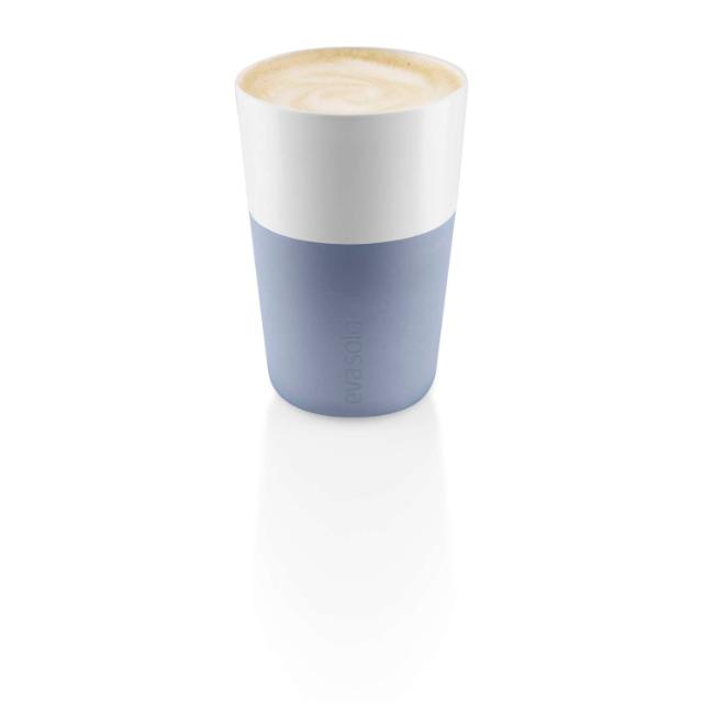 Café Latte-mugg - 2 stk - Blue sky