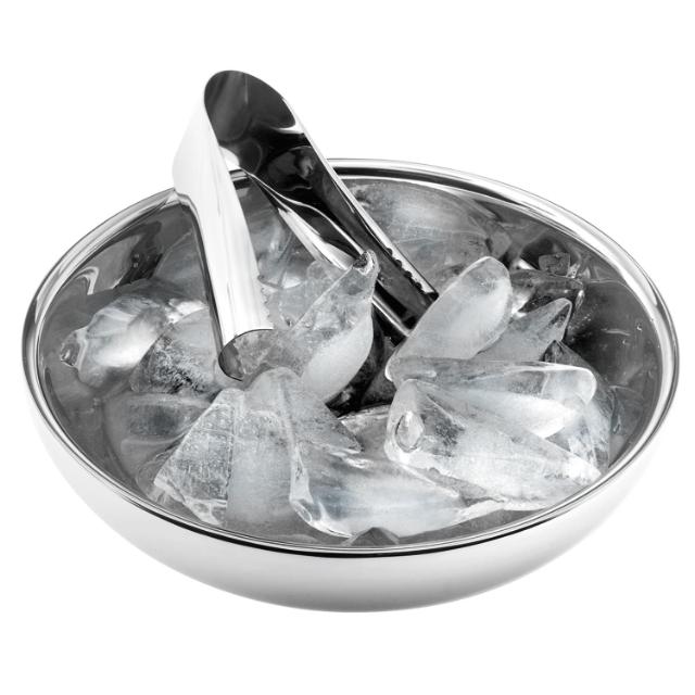 Ice cube cooler - With tong