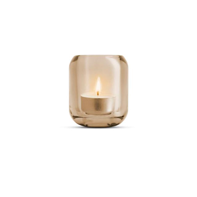 Acorn tealight holder - 2 pcs - Hazel brown