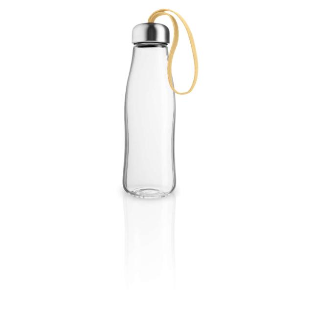 Glass drinking bottle - 0.5 liters - Lemon drop