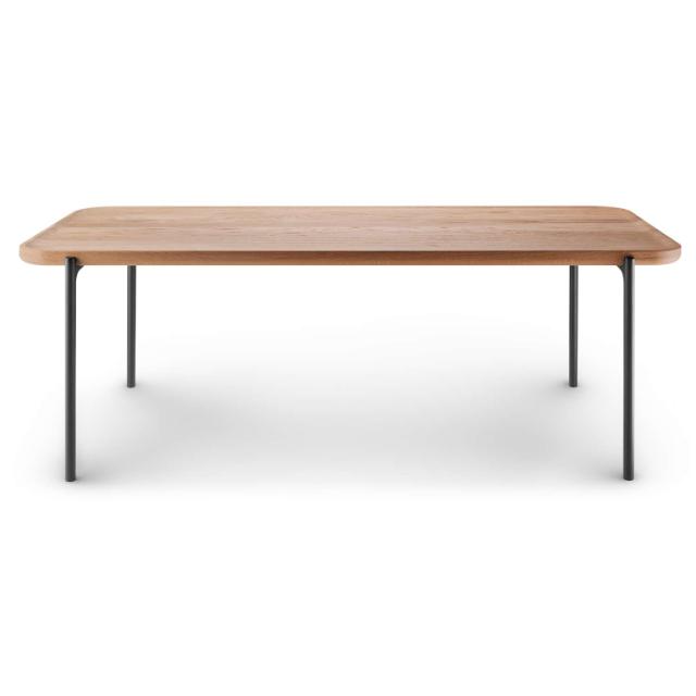 Savoye lounge table - 50x120 cm | 35 cm - Oiled oak
