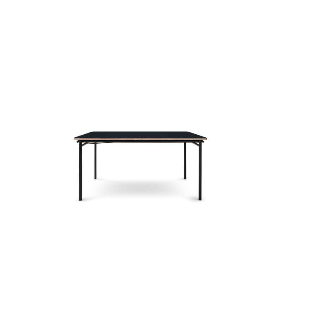 Taffel spisebord - Black - 90x150/210 cm