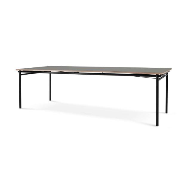 Taffel dining table - Ash - 90x250/370 cm