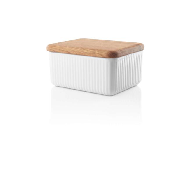 Butter dish - Legio nova - with oak lid