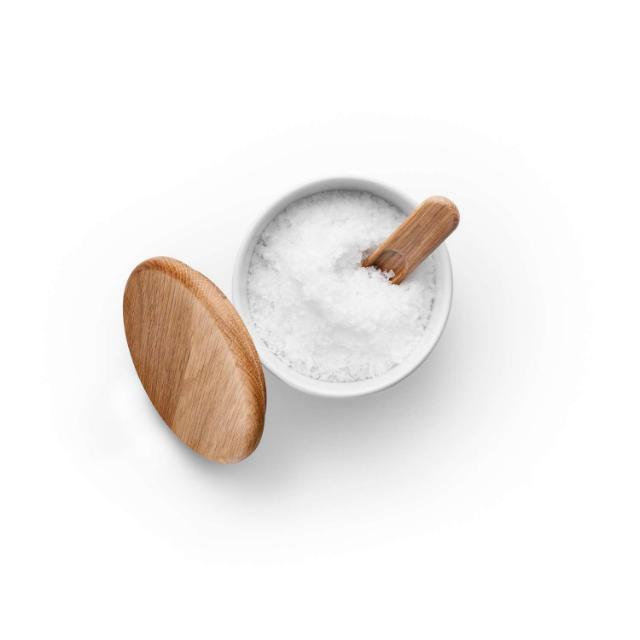 Salt cellar - Legio Nova - w. lid and spoon