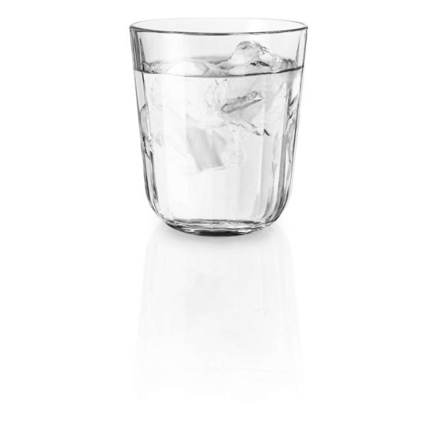 Glas med facetter - 6 stk - 27 cl