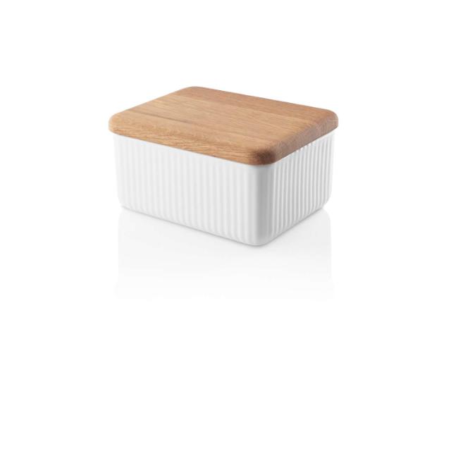 Butter dish - Legio nova - with oak lid