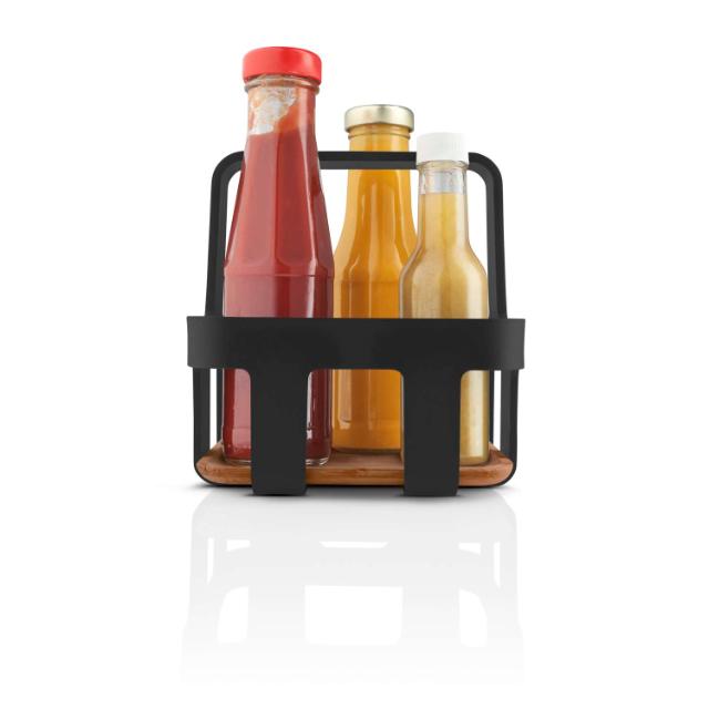 Nordic kitchen Table caddy bambus