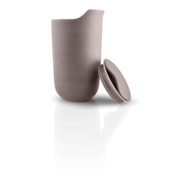 Ceramic thermo cup - Grey - 0.28 l