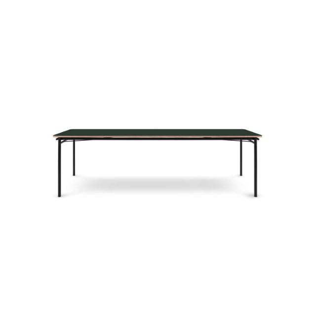 Table à manger Taffel - Conifer - 90x250/370 cm