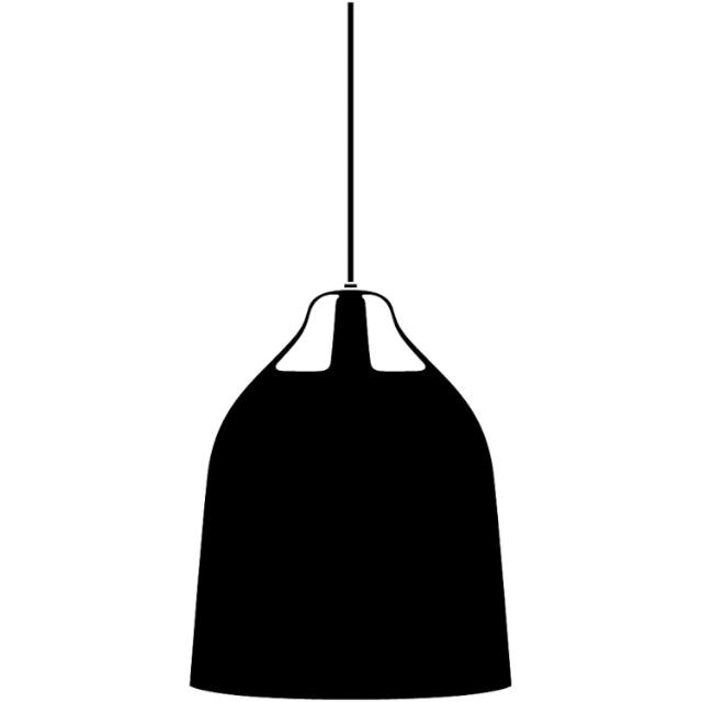 Clover pendant - Small - Black