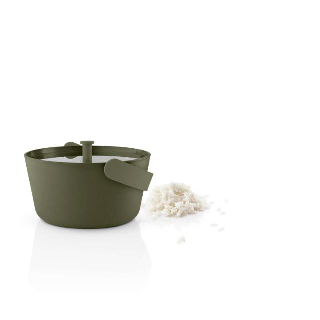 Rice steamer - Green tool - for microwave oven