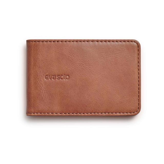 Credit card holder - Leather - Cognac