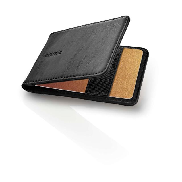 Credit card holder - Leather - Black