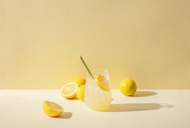 Yellow lemonade
