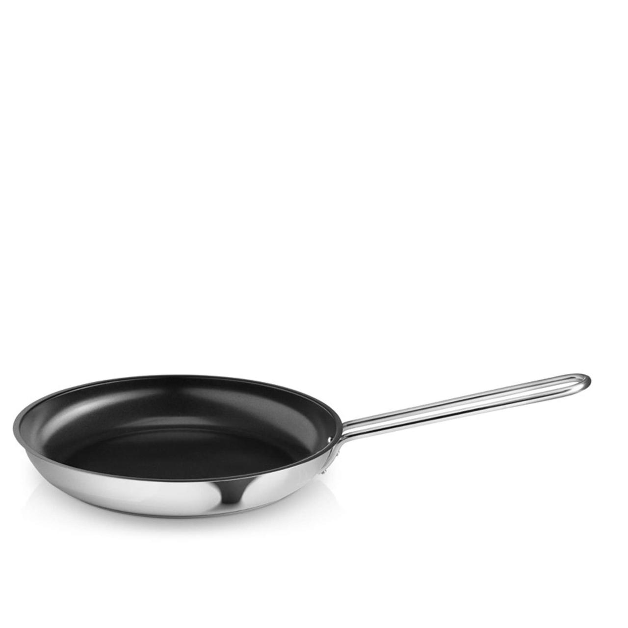 Stainless steel poêle à frire - 28 cm - céramique Slip-Let®️ antiadhésif