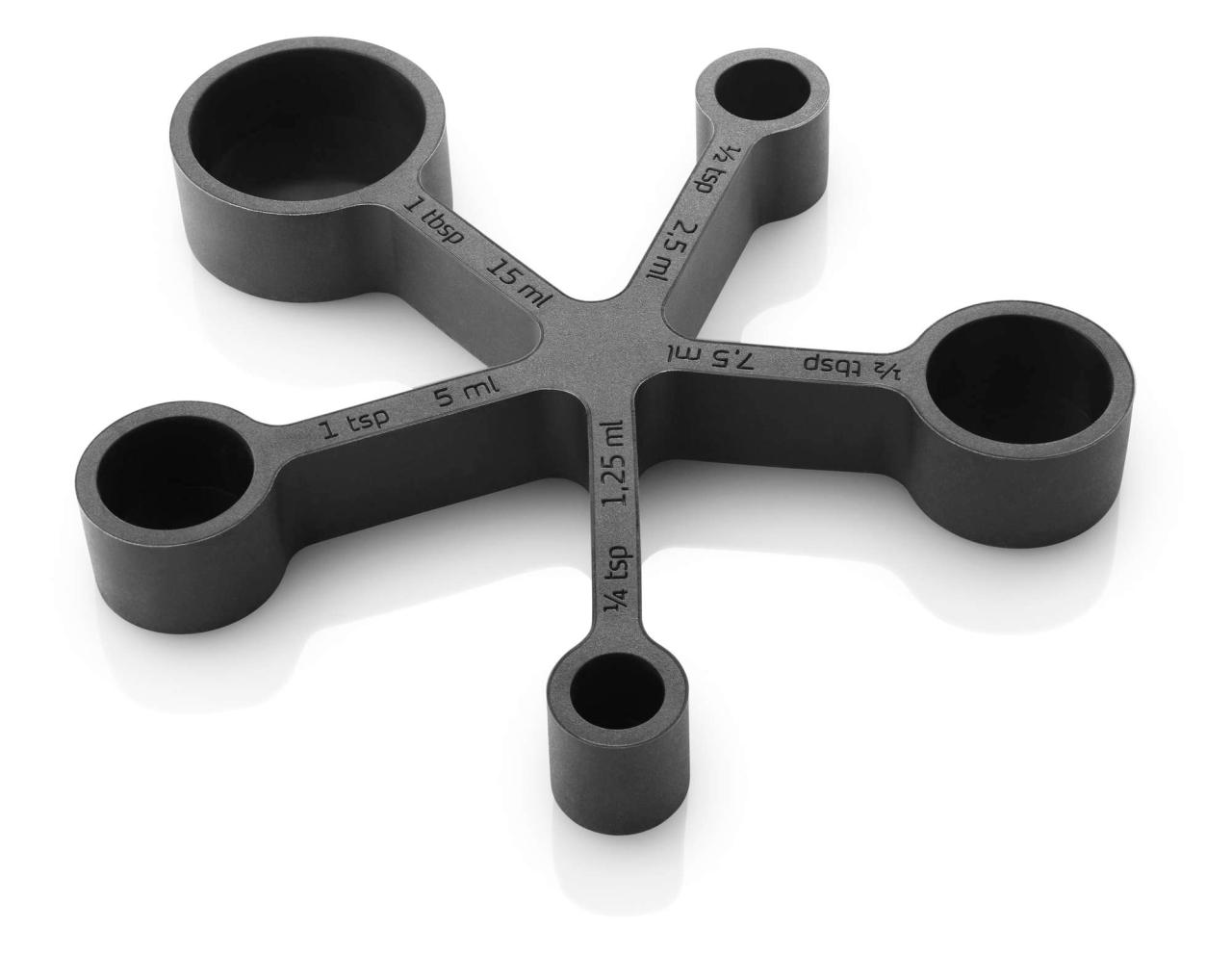 Sous-plat avec mesurettes - Silicone - Black