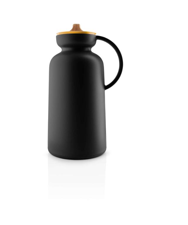 Silhouette vacuum jug - 1 liter - black / brass
