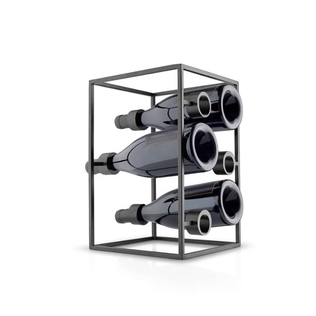 wine cube - Nordic kitchen - Holds up to six bottles
