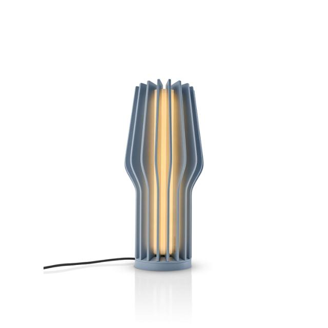 Radiant LED batterilampe - 25 cm - Dusty blue