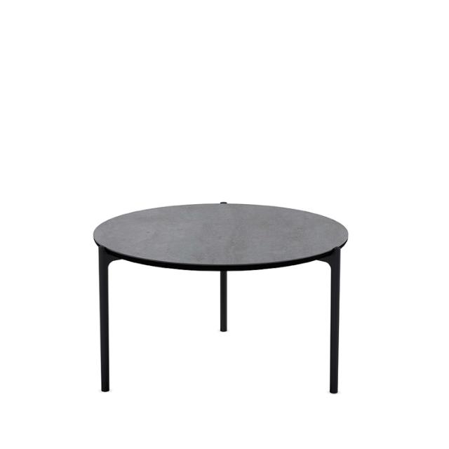 Table basse Savoye - Ø60 cm - 42 cm - Ceramic grey