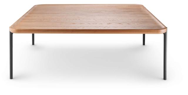 Table basse Savoye - 100x100 cm - 35 cm - Chêne huilé