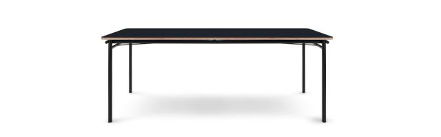 Taffel spisebord - Black - 90x200/320 cm