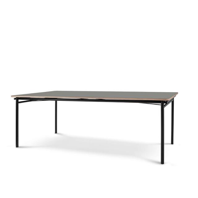 Table à manger Taffel - Ash - 90x200/320 cm