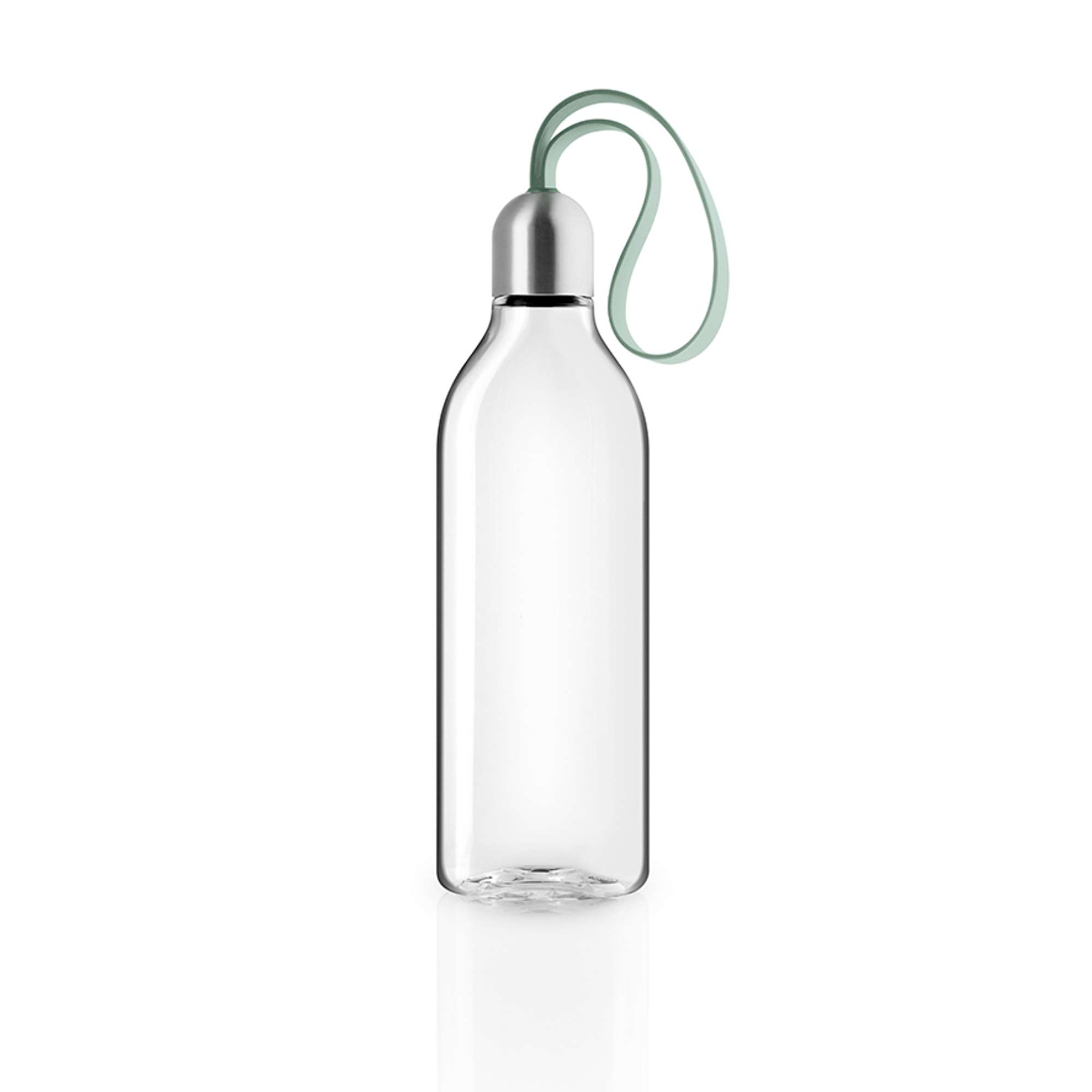 Eva Solo, 503022, Gourde ,Bouteille, Avec bandoulière, 0,5 litre,  Transparent/Noir, sans BPA