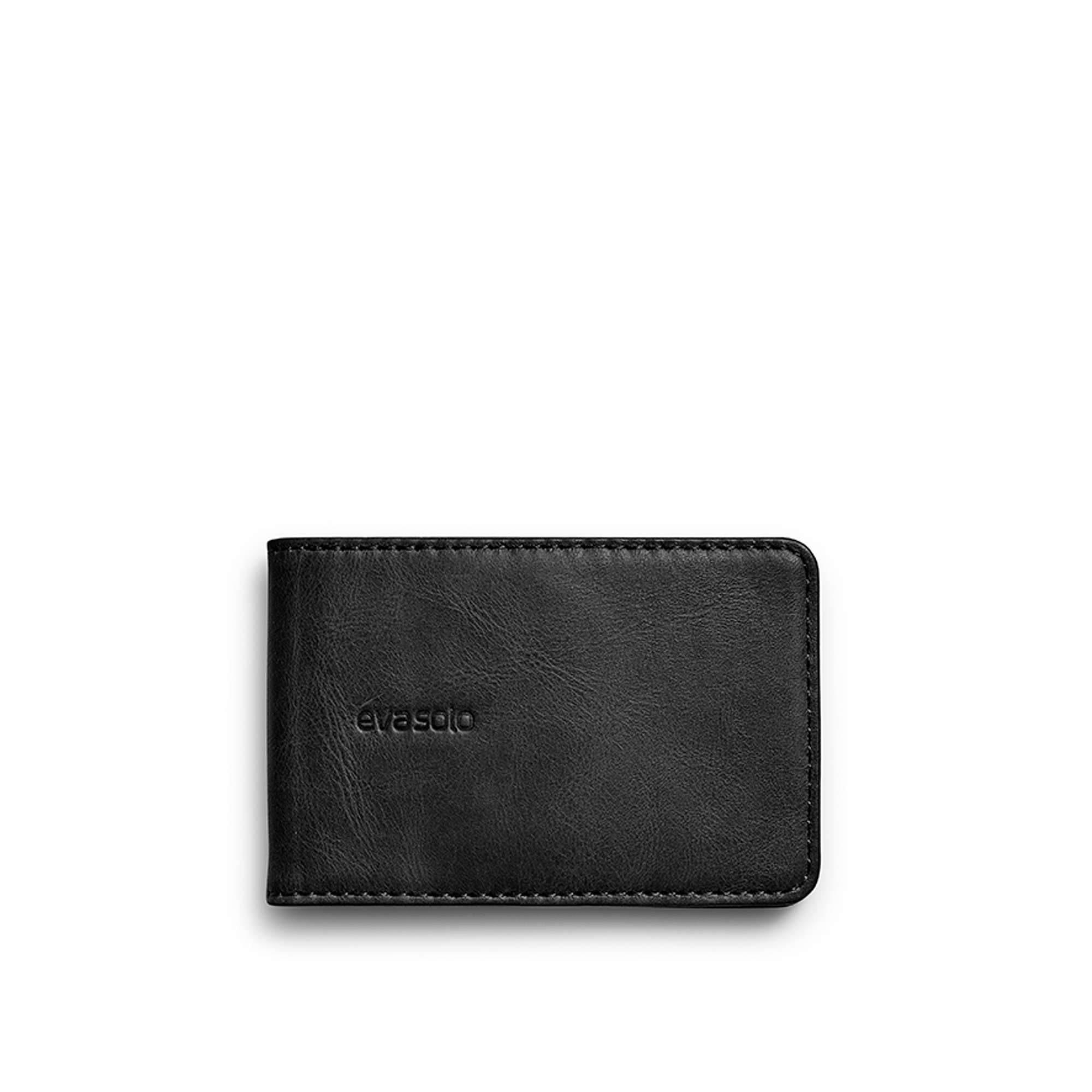 Credit card holder - Leather - Black